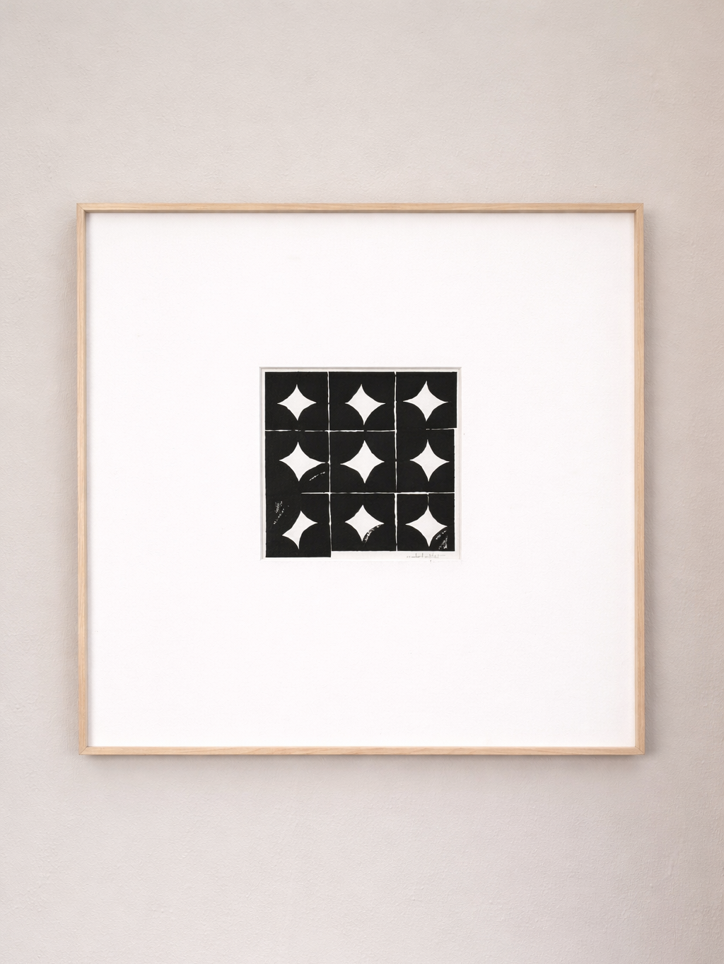 Arte original para salón, habitacion o pasillo en blanco y negro