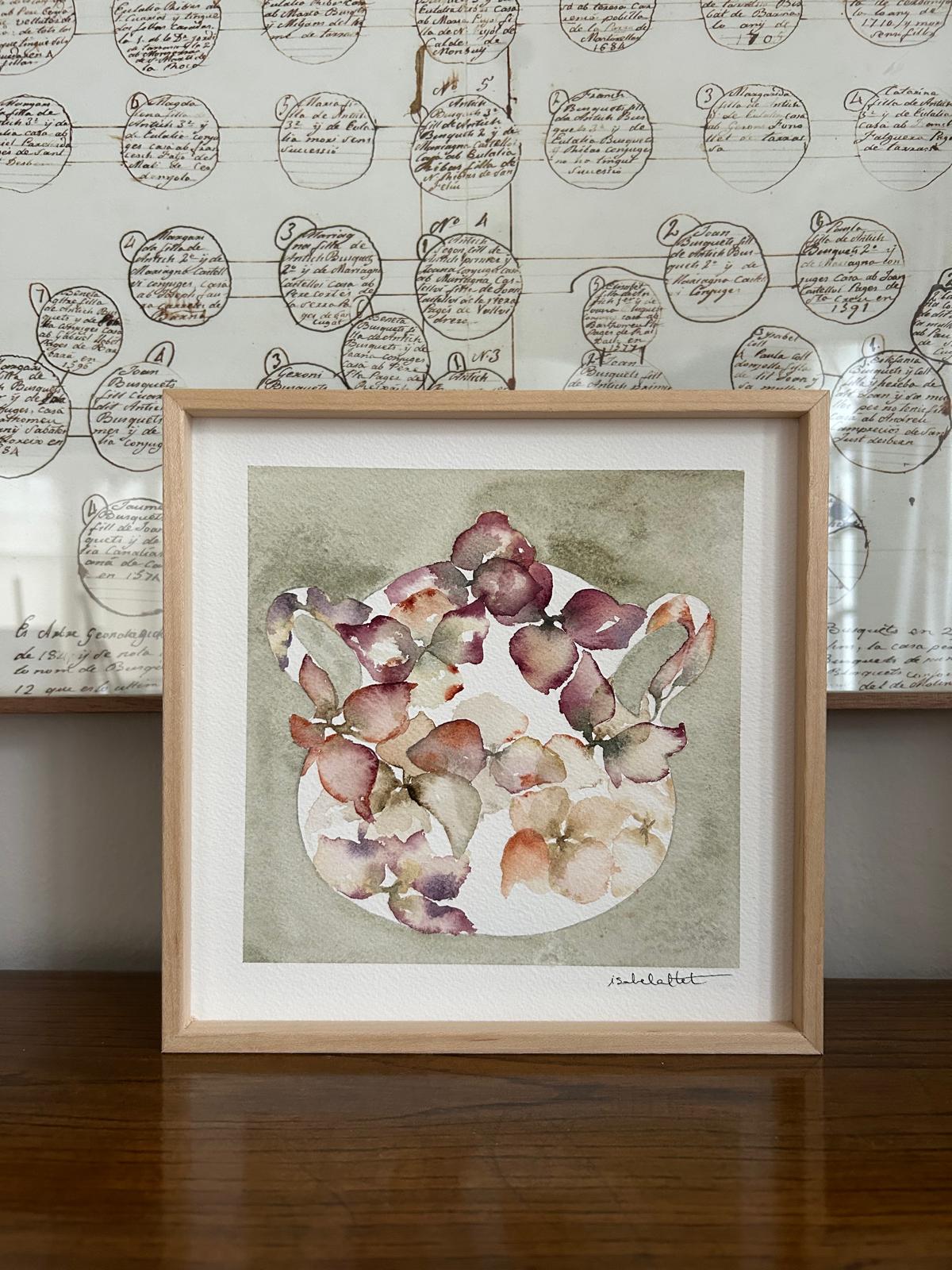 Cuadro pequeño para rincón con encanto en la cocina o en el comedor