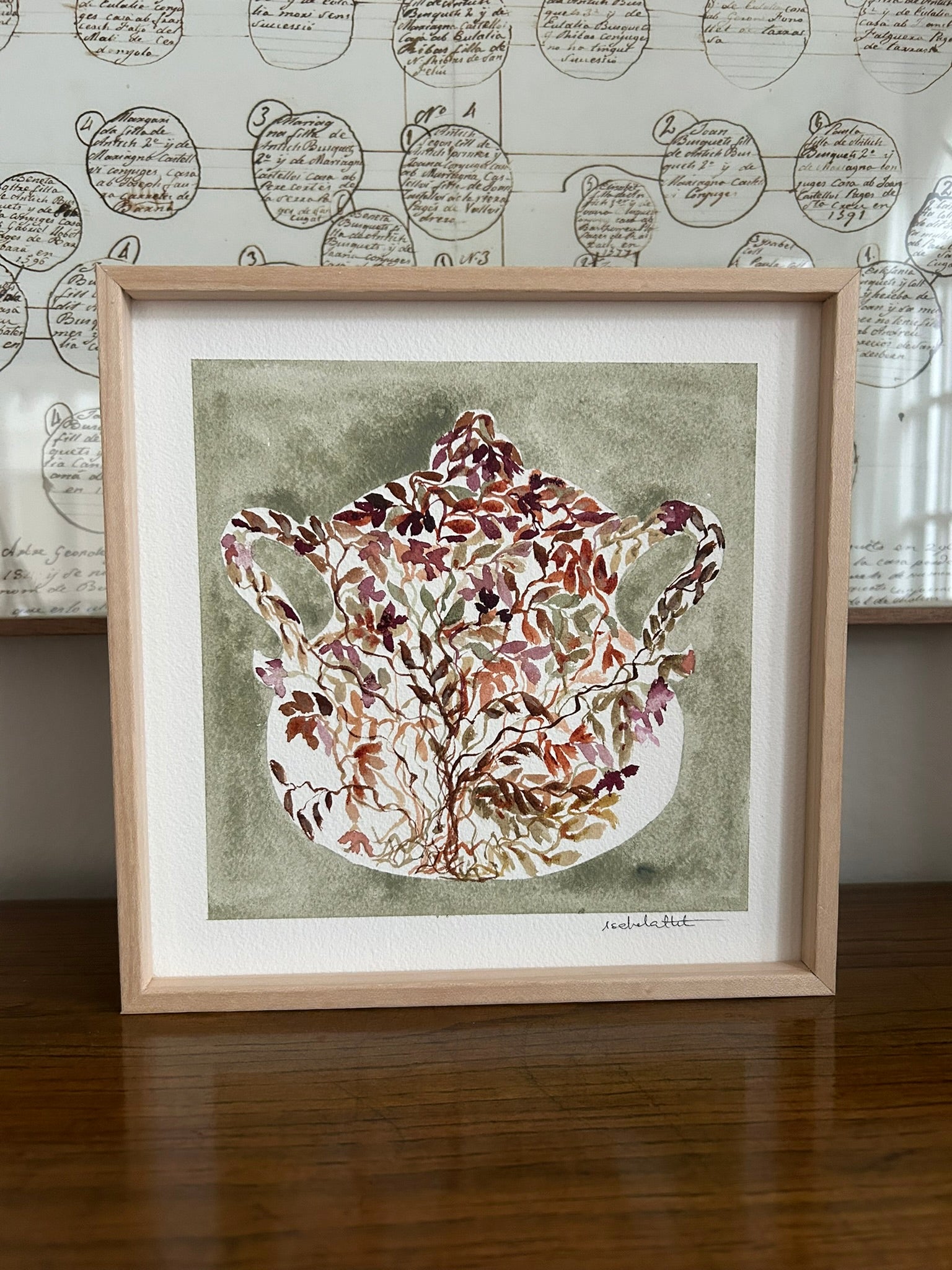 Cuadro decorativo pequeño para rincones con encanto de la cocina o el comedor